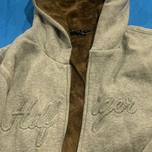 Tommy Hilfiger fur lined hoodie